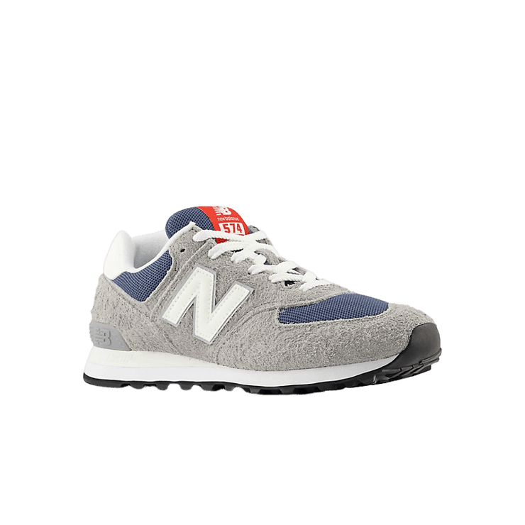 New Balance 574 Grey White Angle 2