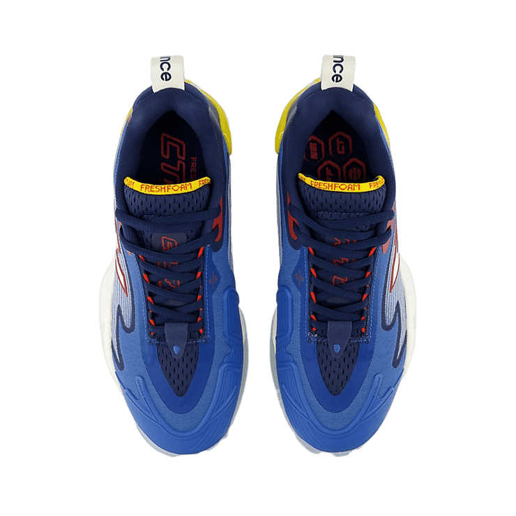 New Balance Fresh Foam X CT Rally Blue Red Orange (W) Angle 1
