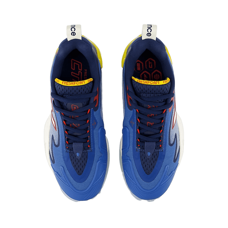 New Balance Fresh Foam X CT Rally Blue Red Orange (W) Angle 1