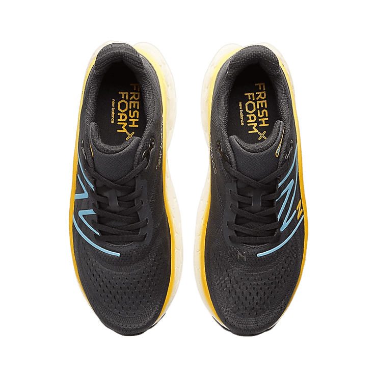 New Balance Fresh Foam X More v4 Black Blue Orange - MMORCD4