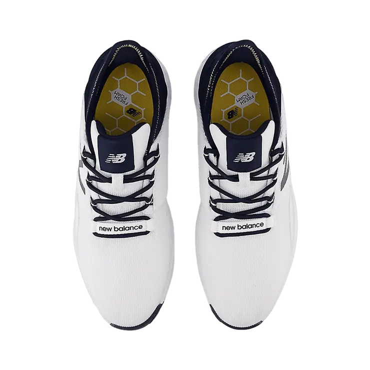 New Balance Fresh Foam ROAV White Blue Angle 1