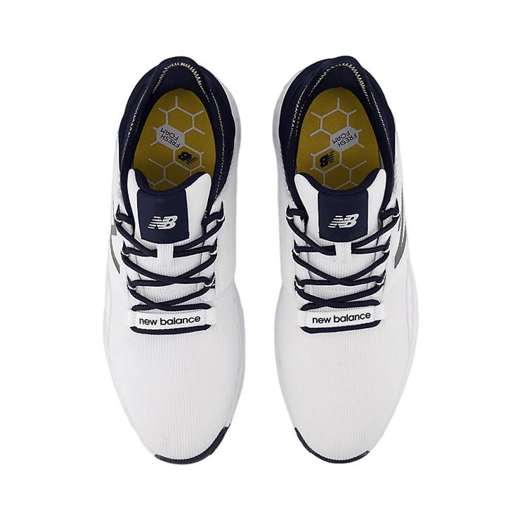 New Balance Fresh Foam ROAV White Blue Angle 1