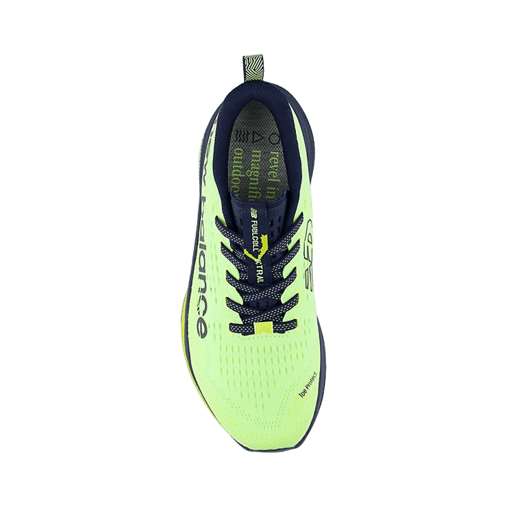 New Balance FuelCell SuperComp Trail Green Blue (W) Angle 1