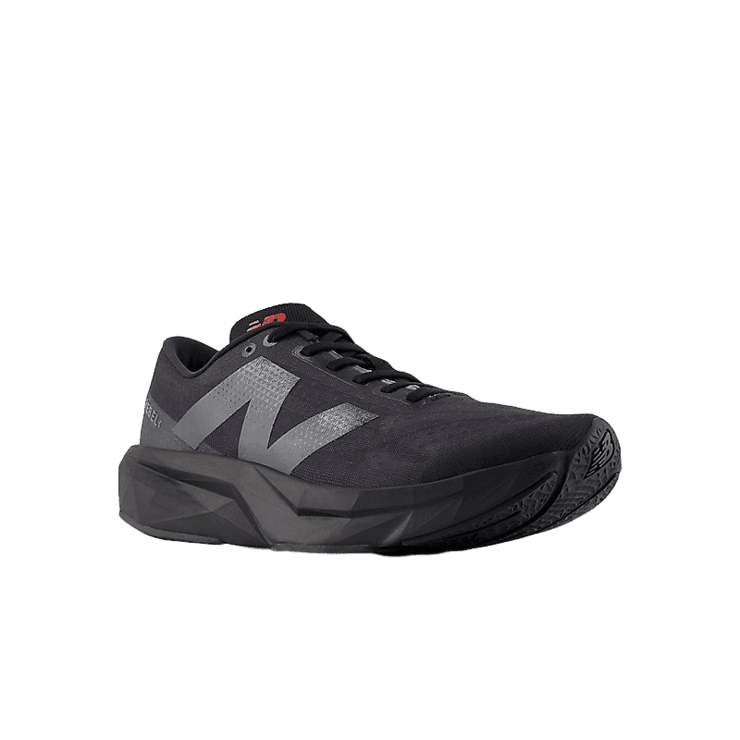 New Balance FuelCell Rebel v4 Grey Black Red Angle 2