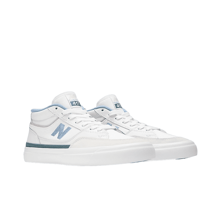 New Balance NB Numeric Franky Villani 417 White Blue Angle 2