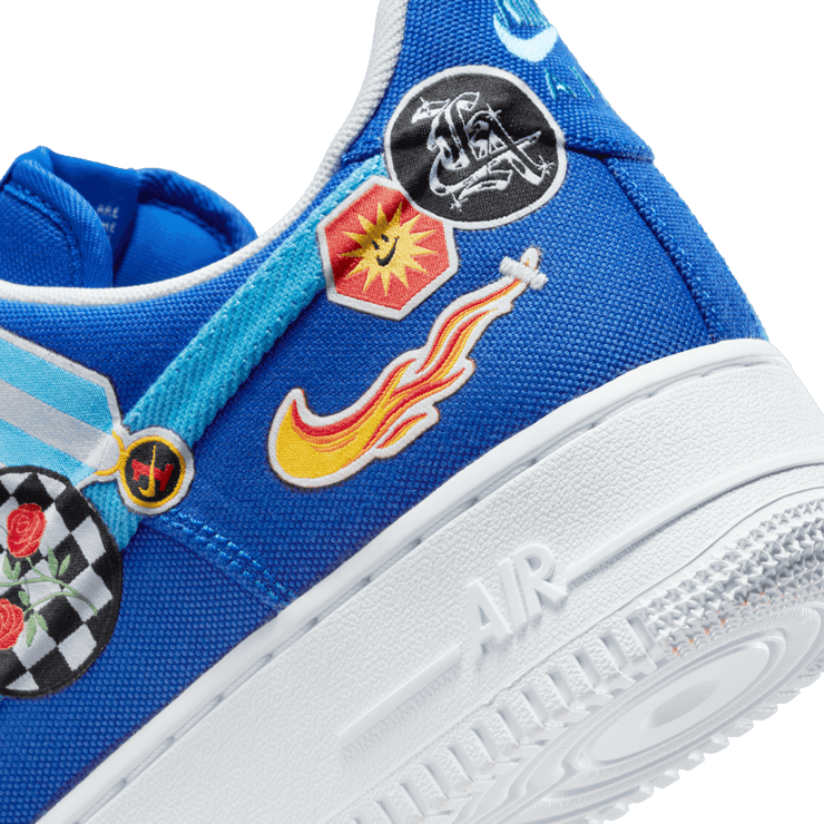 Nike Air Force 1 Low PRM Los Angeles Patched Up Angle 5