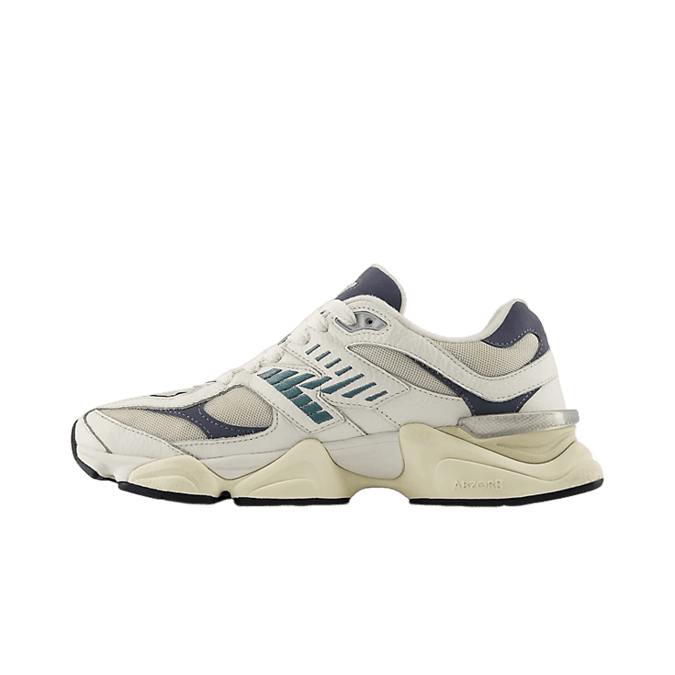 New Balance 9060 White Green Grey Angle 0