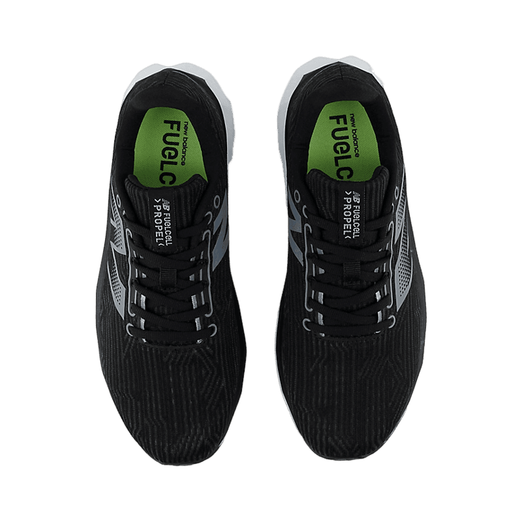 New Balance FuelCell Propel v5 Black Grey White (W) Angle 1