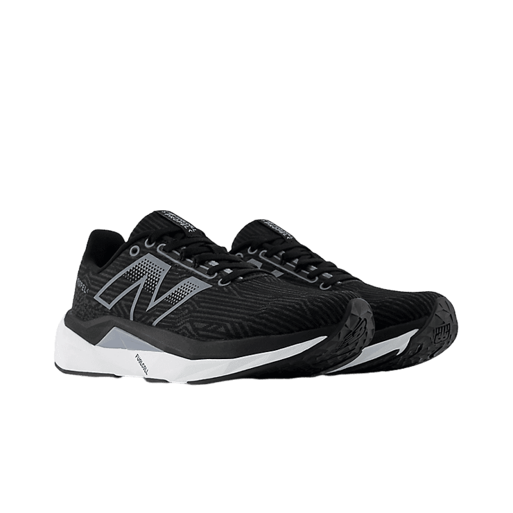 New Balance FuelCell Propel v5 Black Grey White (W) Angle 2
