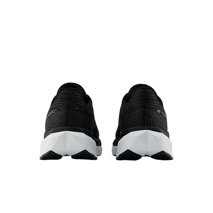 New Balance FuelCell Propel v5 Black Grey White (W) Angle 4