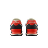 New Balance 574 Black Blue Red Angle 4