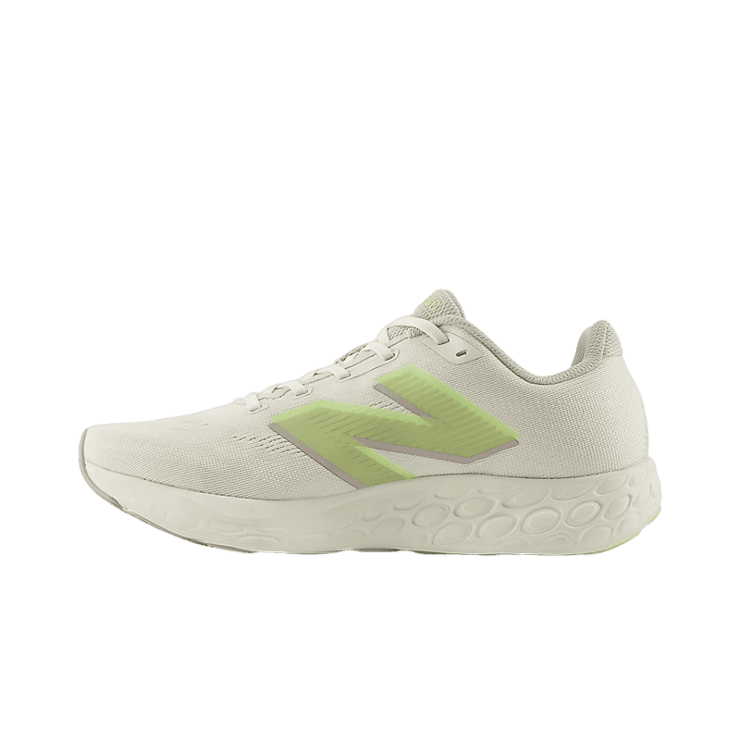 New Balance Fresh Foam 680v8 Beige White Grey Angle 0