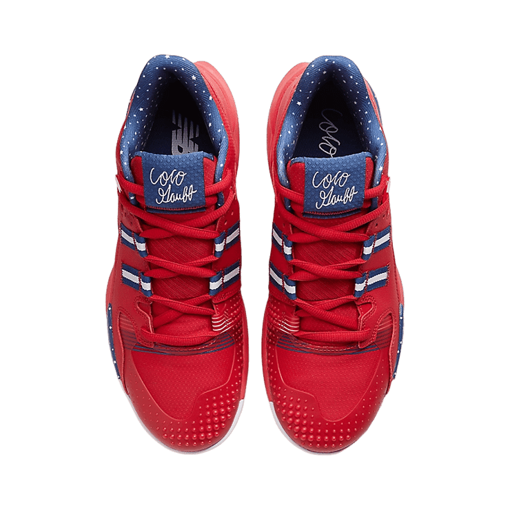 New Balance Coco CG1 Red Blue Angle 1