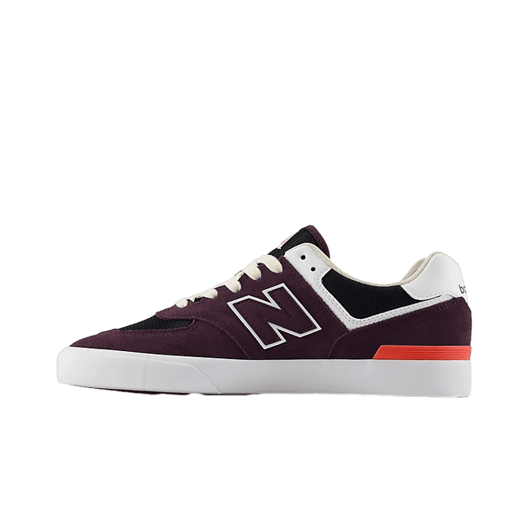 New Balance NB Numeric 574 Vulc Purple White Angle 0
