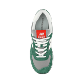 New Balance 574 Green White Angle 1