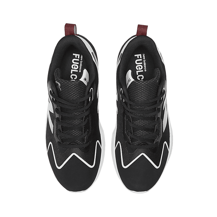 New Balance FuelCell Romero Duo Trainer Softball Black White Beige (W) Angle 1