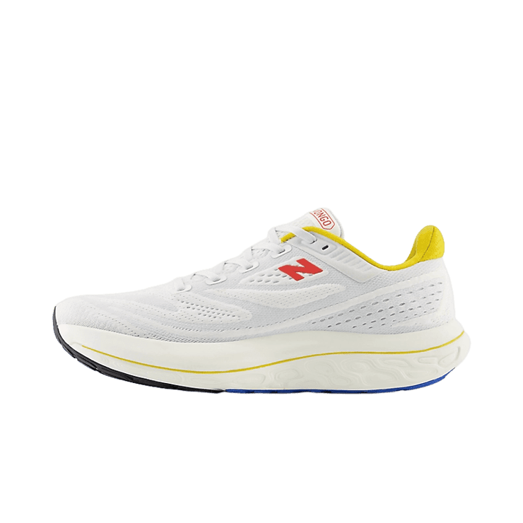 New Balance Fresh Foam X Vongo v6 White Orange Black Angle 0