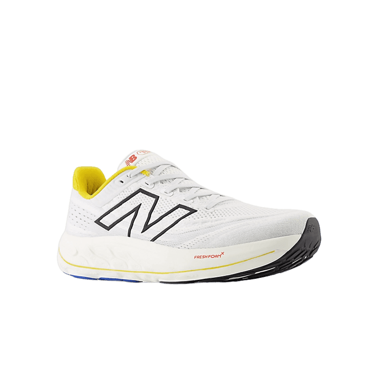 New Balance Fresh Foam X Vongo v6 White Orange Black Angle 2