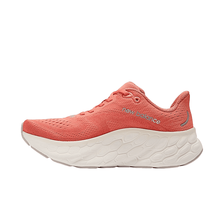 New Balance Fresh Foam X More v4 Red White Grey (W) Angle 0