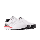 New Balance 574 Greens v2 White Black Angle 2