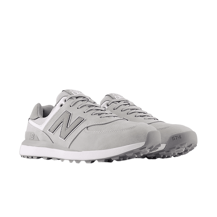 New Balance 574 Greens v2 Grey Angle 2