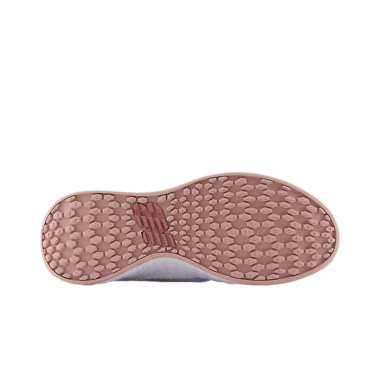 New Balance Women's Fresh Foam ROAV White Pink (W) Angle 3