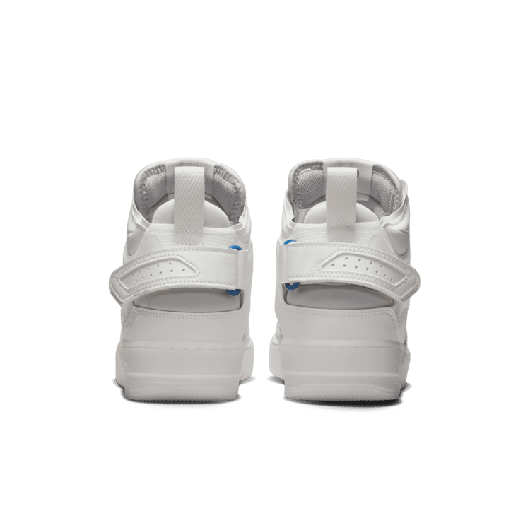 Nike Air Force 1 Mid React Triple White Angle 3