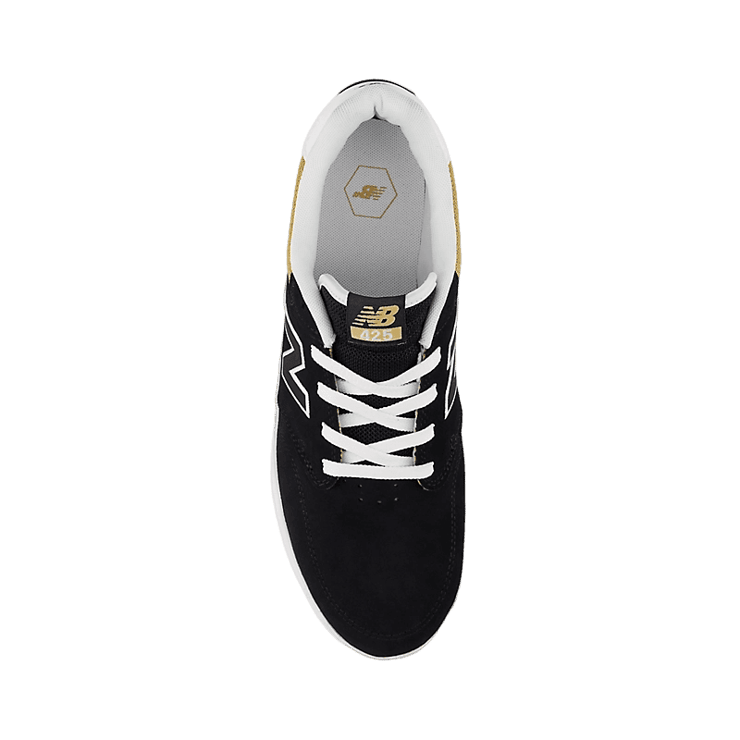 New Balance NB Numeric 425 Black White Angle 1