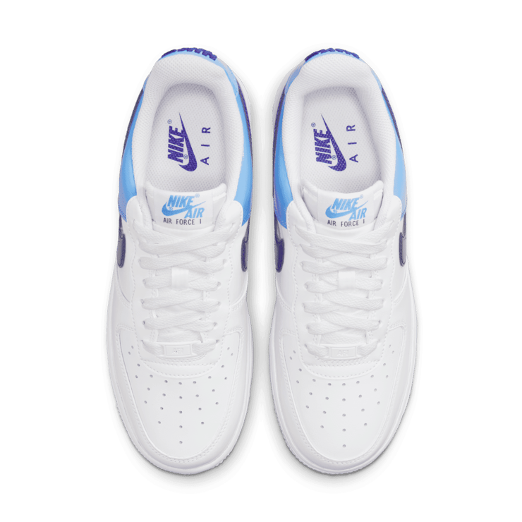 Nike Air Force 1 Low University Blue White (W) Angle 1