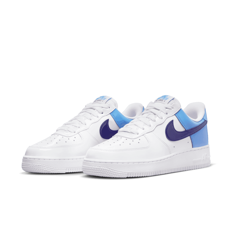Nike Air Force 1 Low University Blue White (W) Angle 2