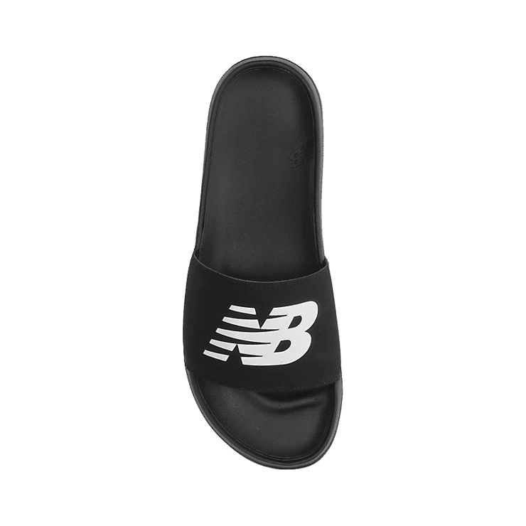 New Balance 200 Sandals Black White Angle 1
