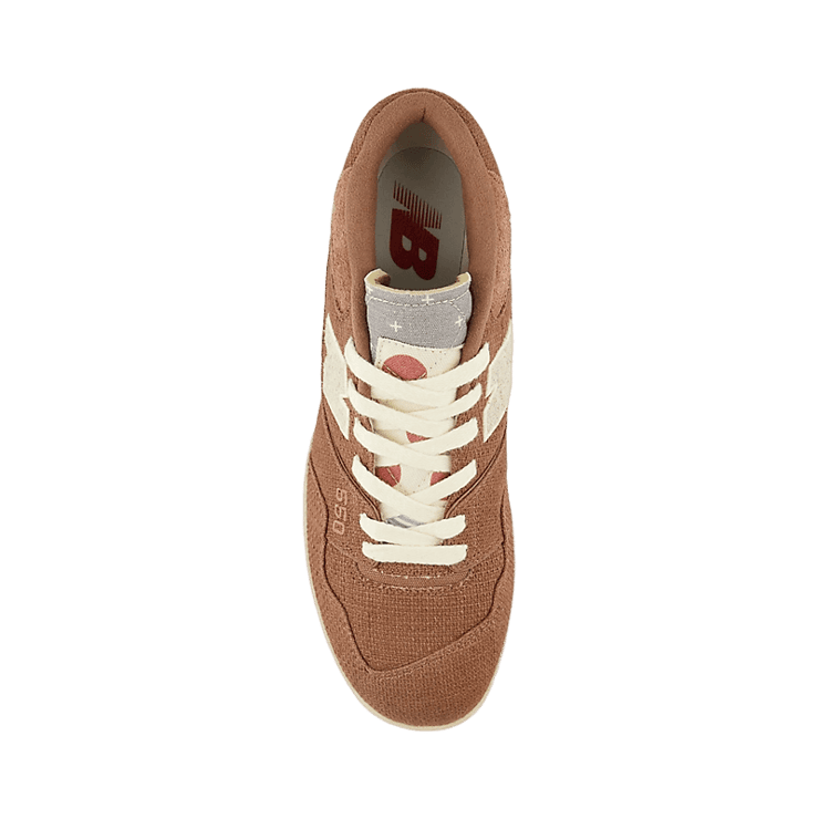 New Balance 550 Brown Red Angle 1