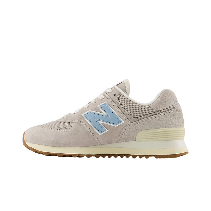 New Balance 574 Grey Blue White (W) Angle 0