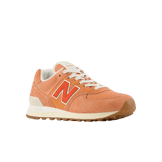 New Balance 574 Orange Red White (W) Angle 2