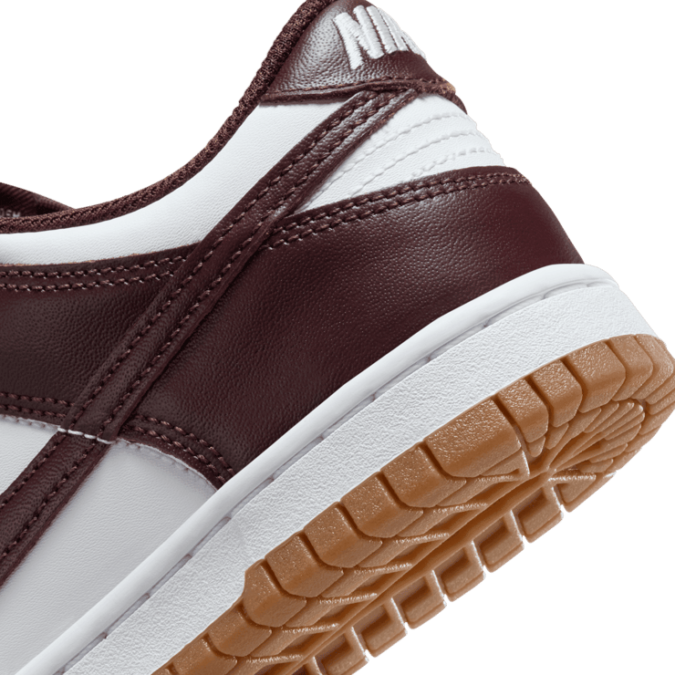 Nike Dunk Low Burgundy Crush Gum (GS) Angle 5