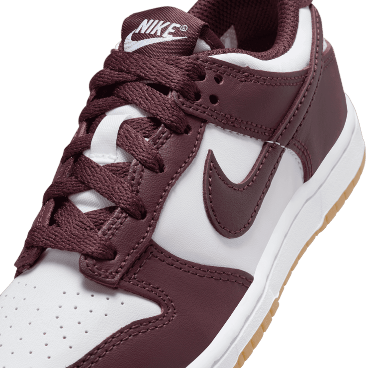 Nike Dunk Low Burgundy Crush Gum (PS) Angle 4
