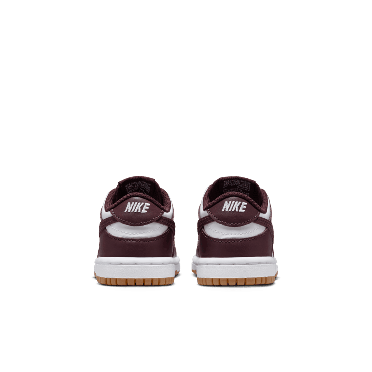 Nike Dunk Low Burgundy Crush Gum (TD) Angle 3