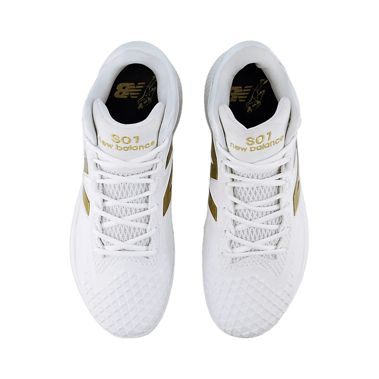 New Balance Ohtani 1 White Gold Angle 1