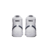 Nike Blazer Mid Next Nature 'Double Swoosh - White Hyper Royal' (GS) Angle 3