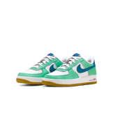 Nike Air Force 1 LV8 'White Spring Green' (GS) Angle 2