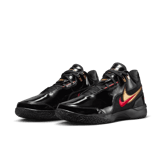 Nike LeBron NXXT Gen AMPD Black University Red Angle 2
