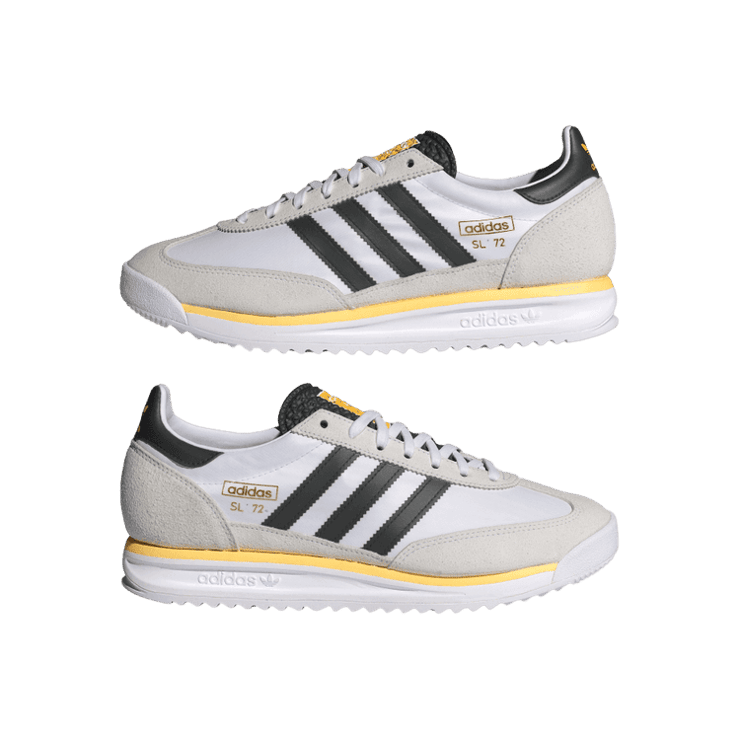 adidas SL 72 RS White Black Angle 5
