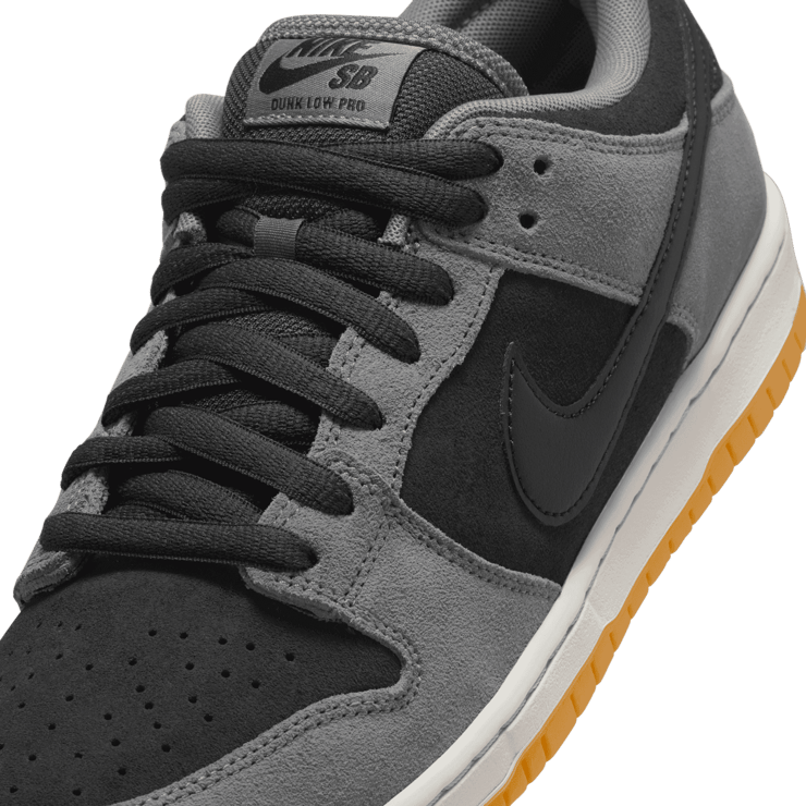 Nike SB Dunk Low Dark Smoke Grey Black Gum Angle 4