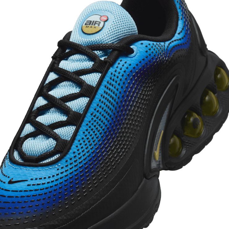 Nike Air Max DN Hyper Blue Black Angle 4
