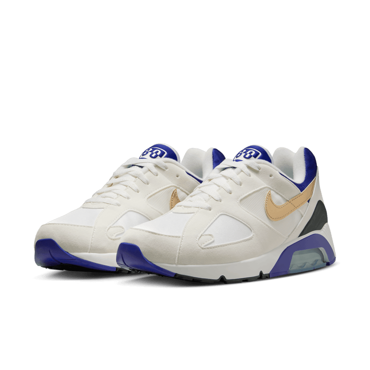 Nike Air 180 White Bright Concord Angle 2