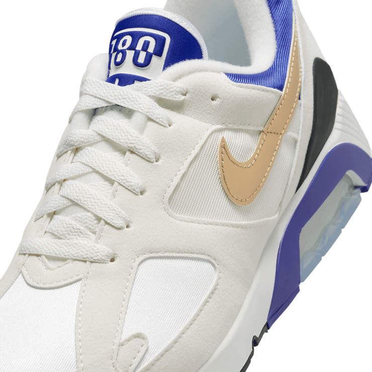 Nike Air 180 White Bright Concord Angle 4