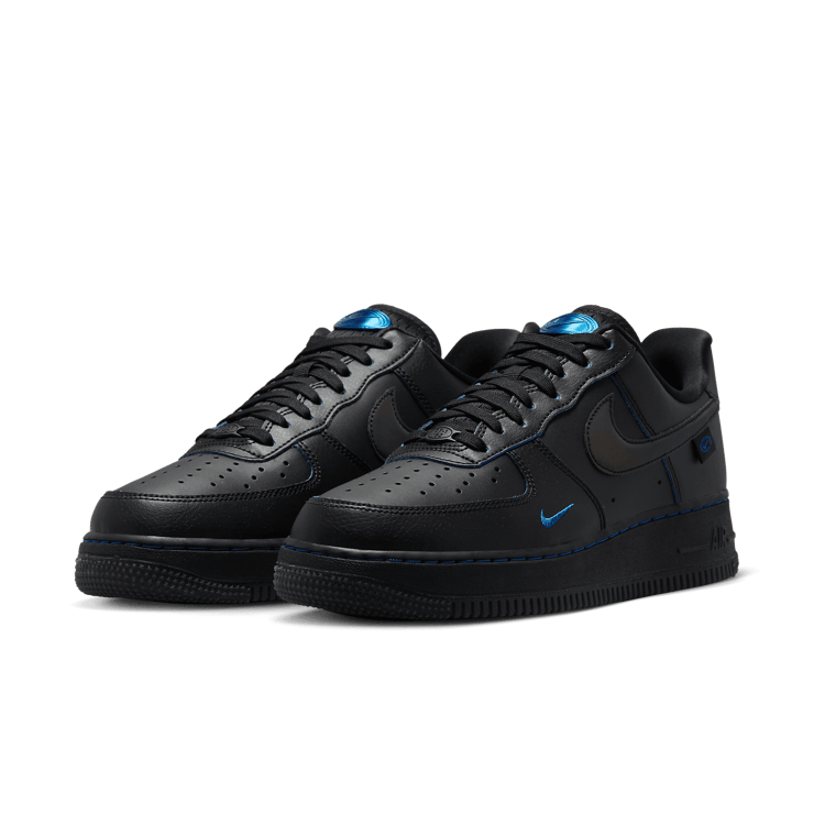 Nike Air Force 1 Low Wear Away Black Blue FB1840 001 Release Info