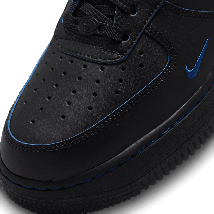 Nike Air Force 1 Low Wear Away Black Blue Angle 4