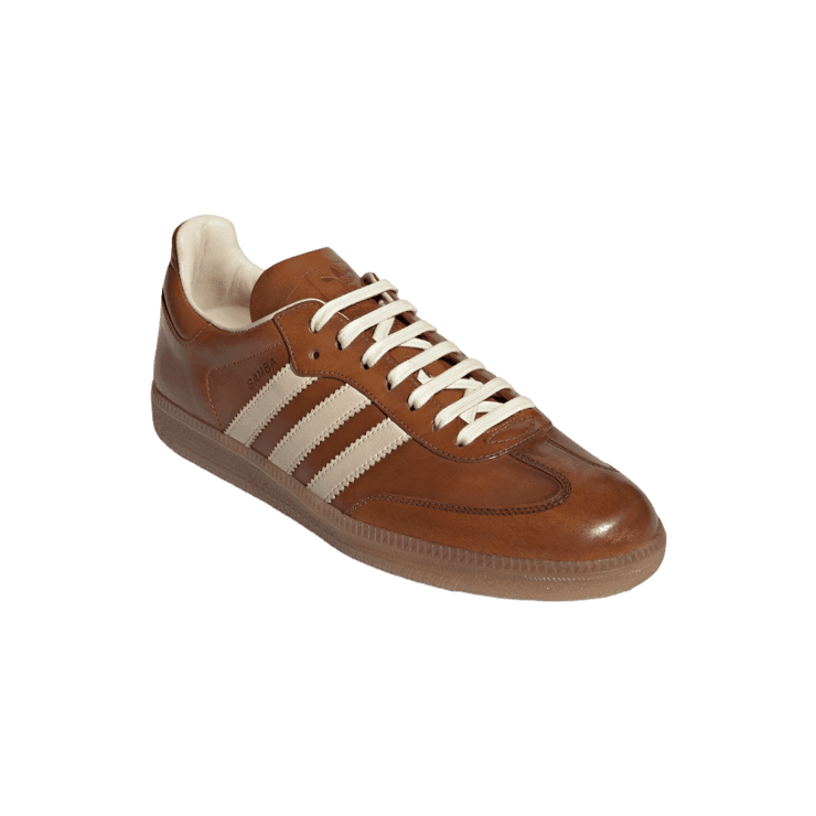 adidas Samba OG Made in Italy Vachetta Tan Angle 2