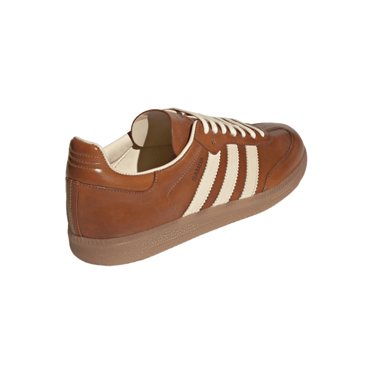 adidas Samba OG Made in Italy Vachetta Tan Angle 3
